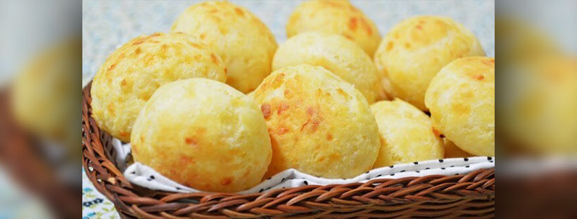 Pão de queijo light