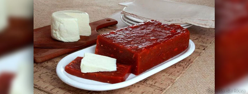 Receita de goiabada cascão