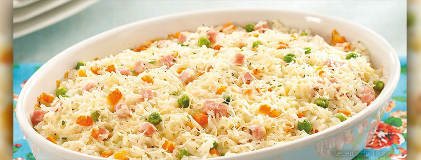 Receita de Arroz de forno de Natal » Receita da Hora Receita de Arroz de forno de Natal » Receita da Hora