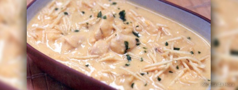 Estrogonofe com requeijão cremoso