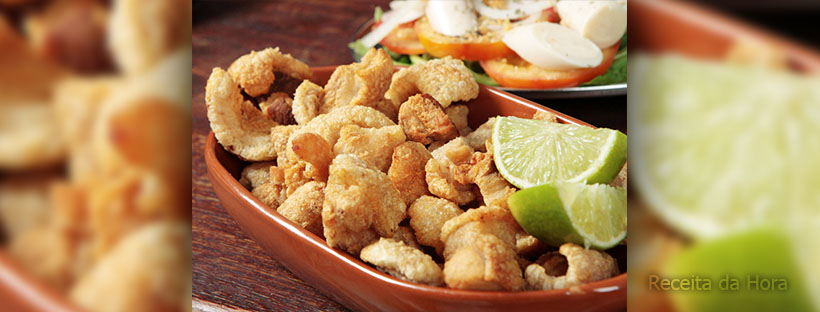 Torresmo de panela de pressão