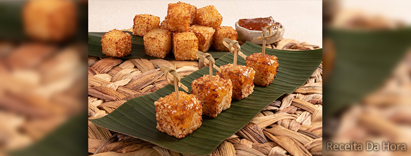 Dadinho de tapioca na airfryer