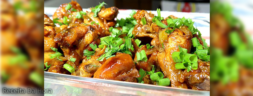frango caramelizado