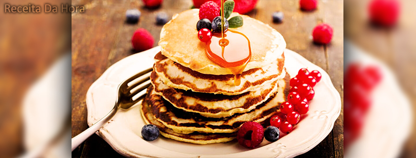 Panquecas americanas de limão