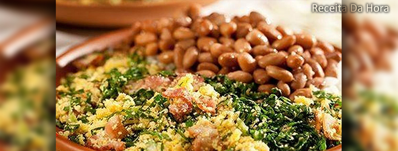 Farofa maravilha de couve